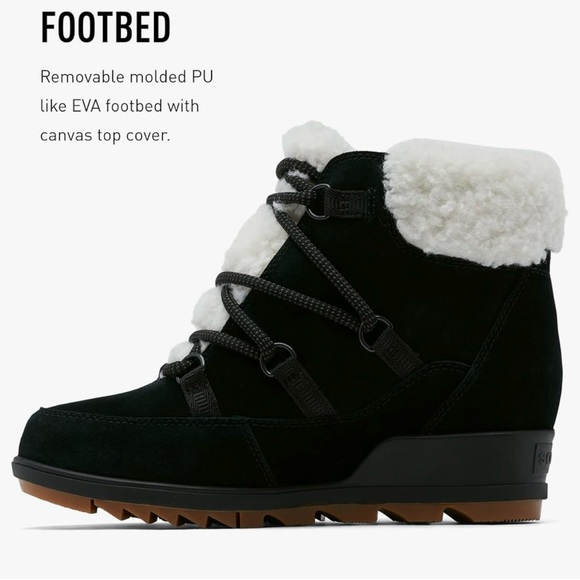 NWOB  Sorel Women's Evie II Cozy Lace-Up Booties Boots Sz 10 $160 - Picture 3 of 10